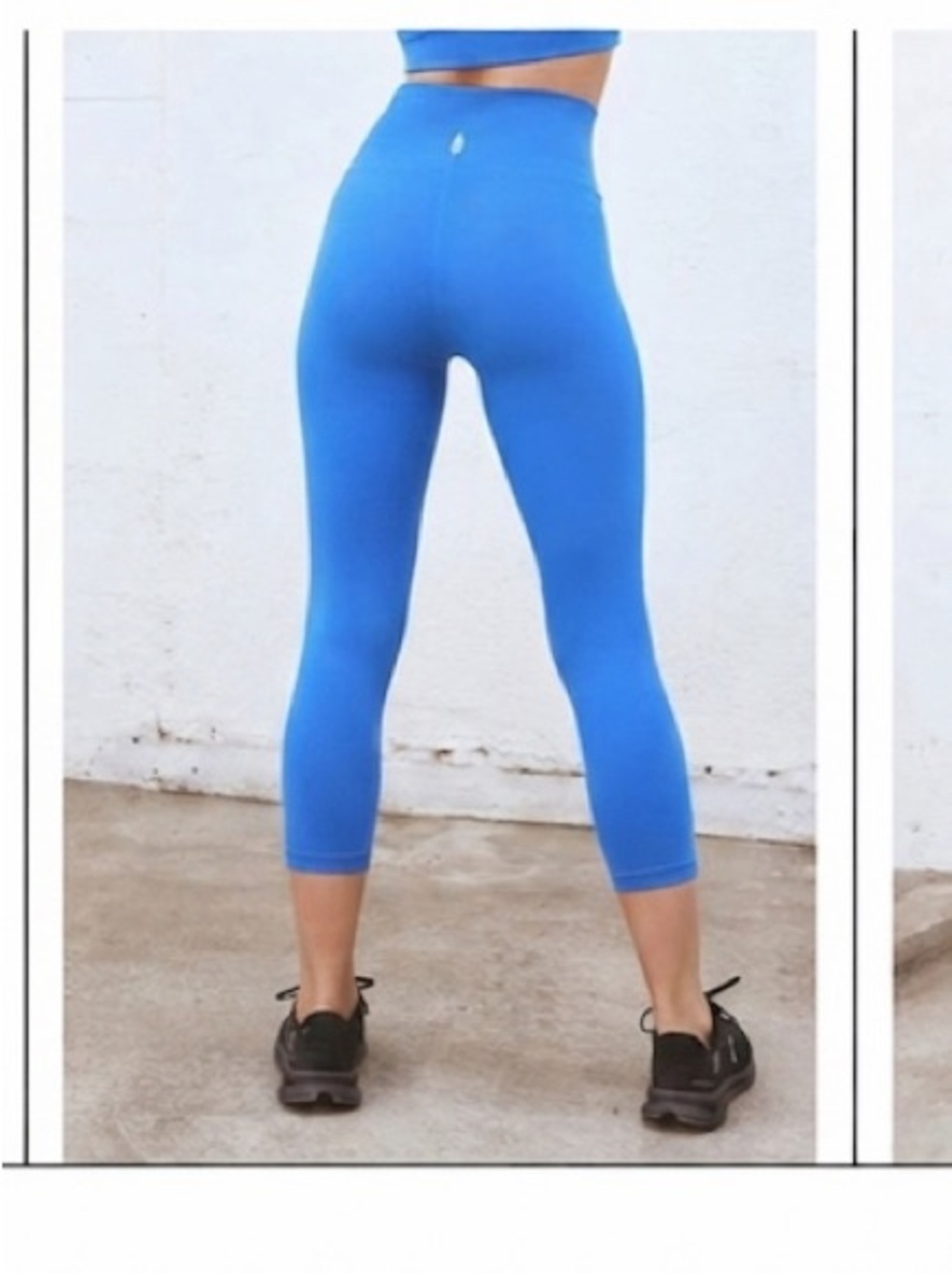 Free People Never Better Leggings High-Waist Size Medium Blue New